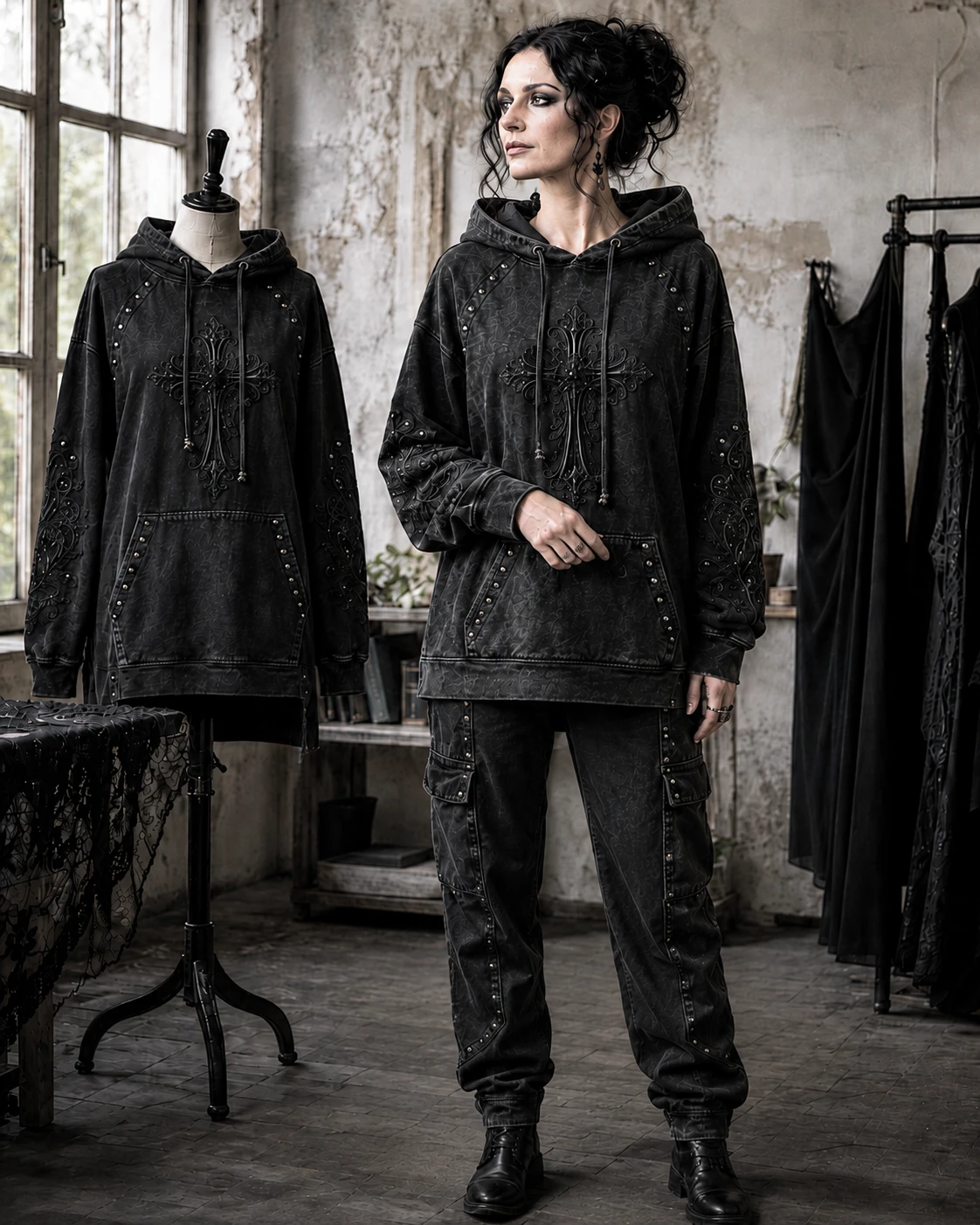 Details & Trims private-label gothic apparel by Metrodress