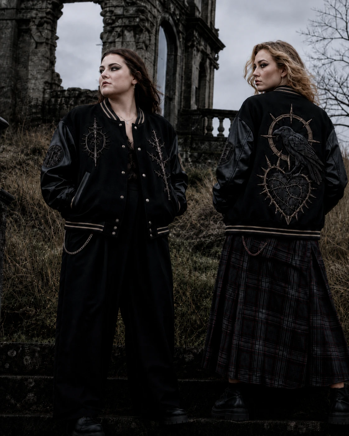 Tailoring & Outerwear private-label gothic apparel by Metrodress